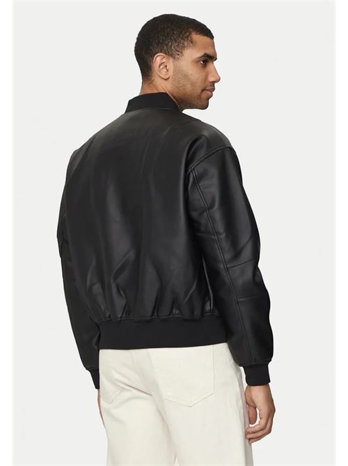 faux leather bomber CALVIN KLEIN JEANS | J30J325601BEH